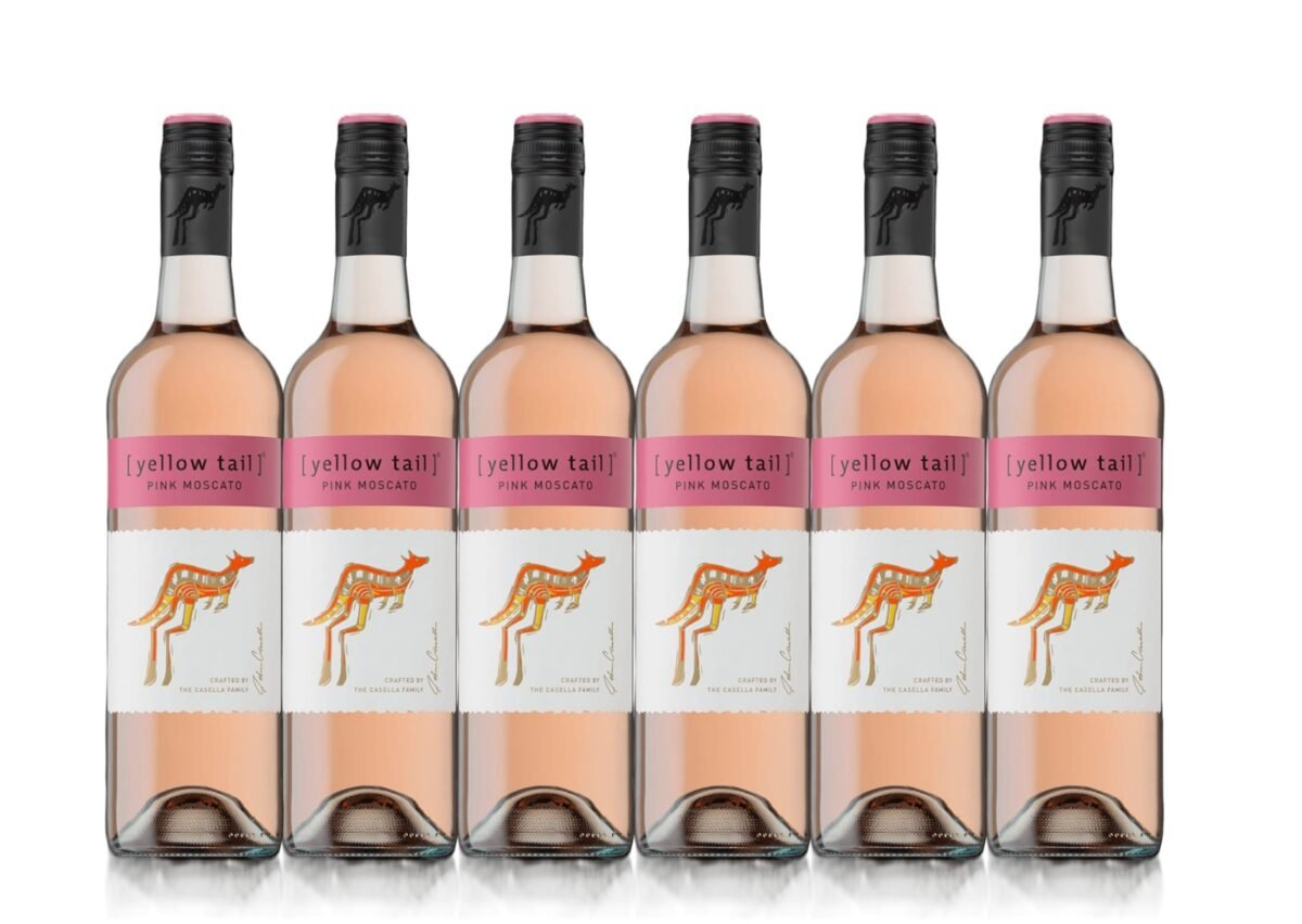 YELLOW TAIL PINK MOSCATO 6X75ML - Image 1
