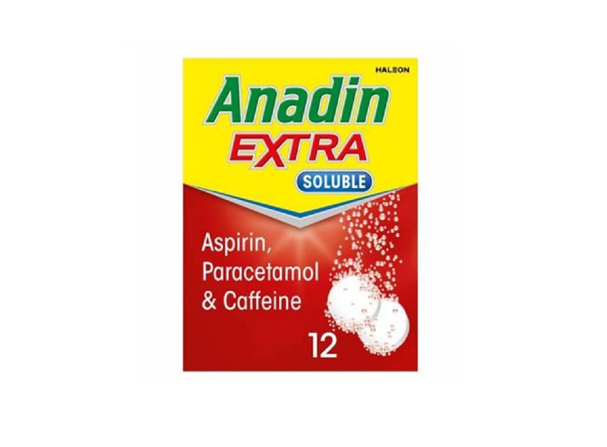 ANADIN PARACETAMOL CAFFINE 1x12C - Image 1