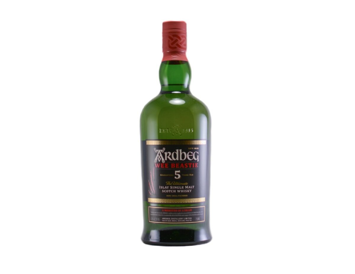 ARDBEG 5 YR WHISKEY 47.4%1X70CL - Image 1