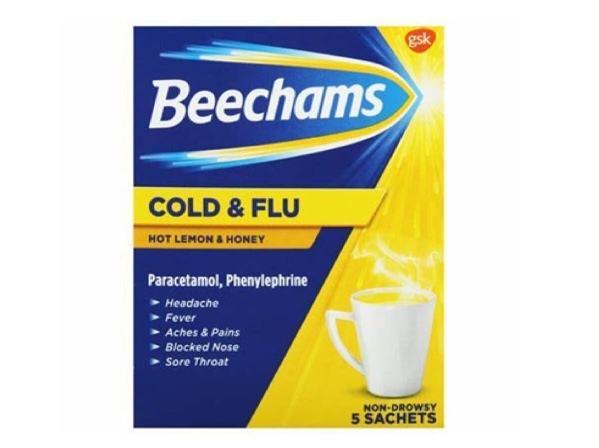 BEECHAMS COLD & FLU 5 SACHETS - Image 1