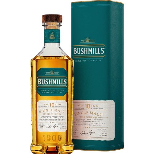 BUSHMILLS 10YR WHISKEY 1X70CL