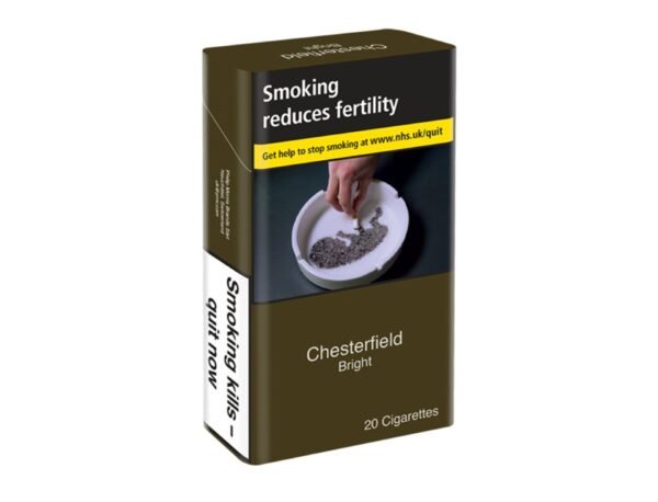 CHESTERFIELD BRIGHT SK SIZE 20CIG