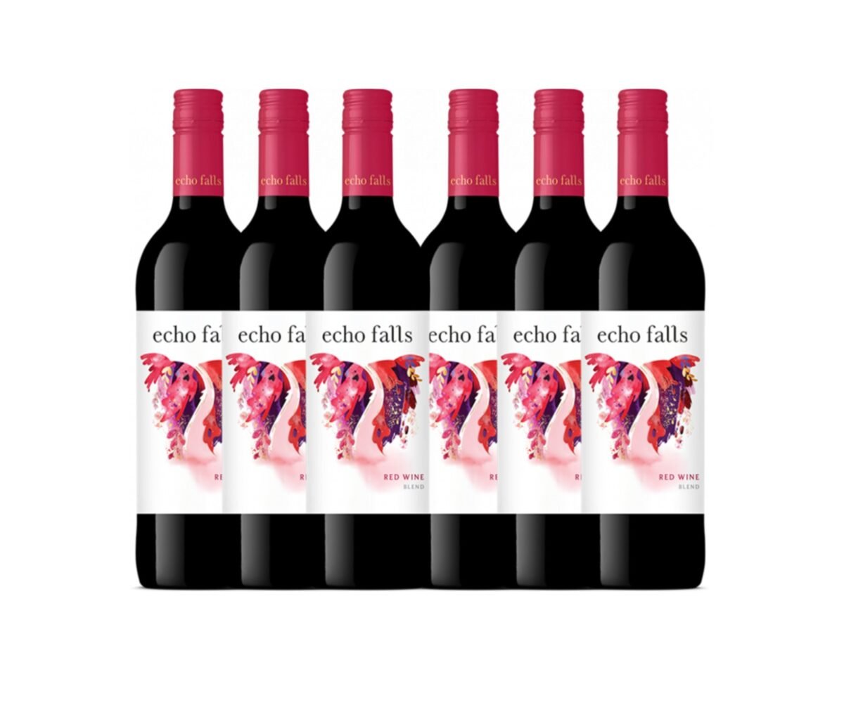ECHO FALLS RED 6X75CL 12.5% - Image 1