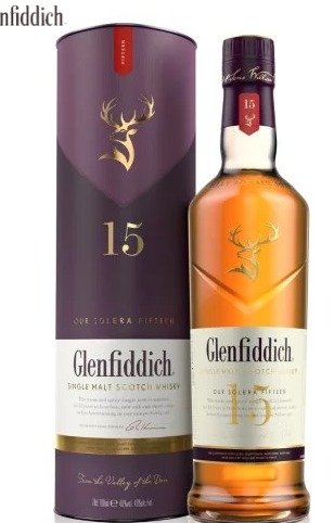 GLENLIVET 15 YR 1X70CL 40%