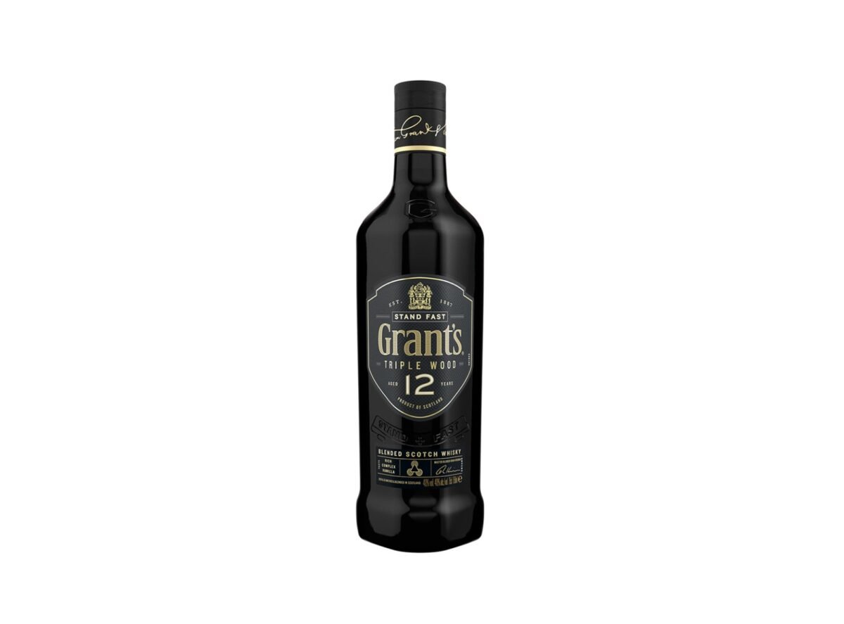 GRANTS TRIPLE 12YR WHISKEY 40% - Image 1