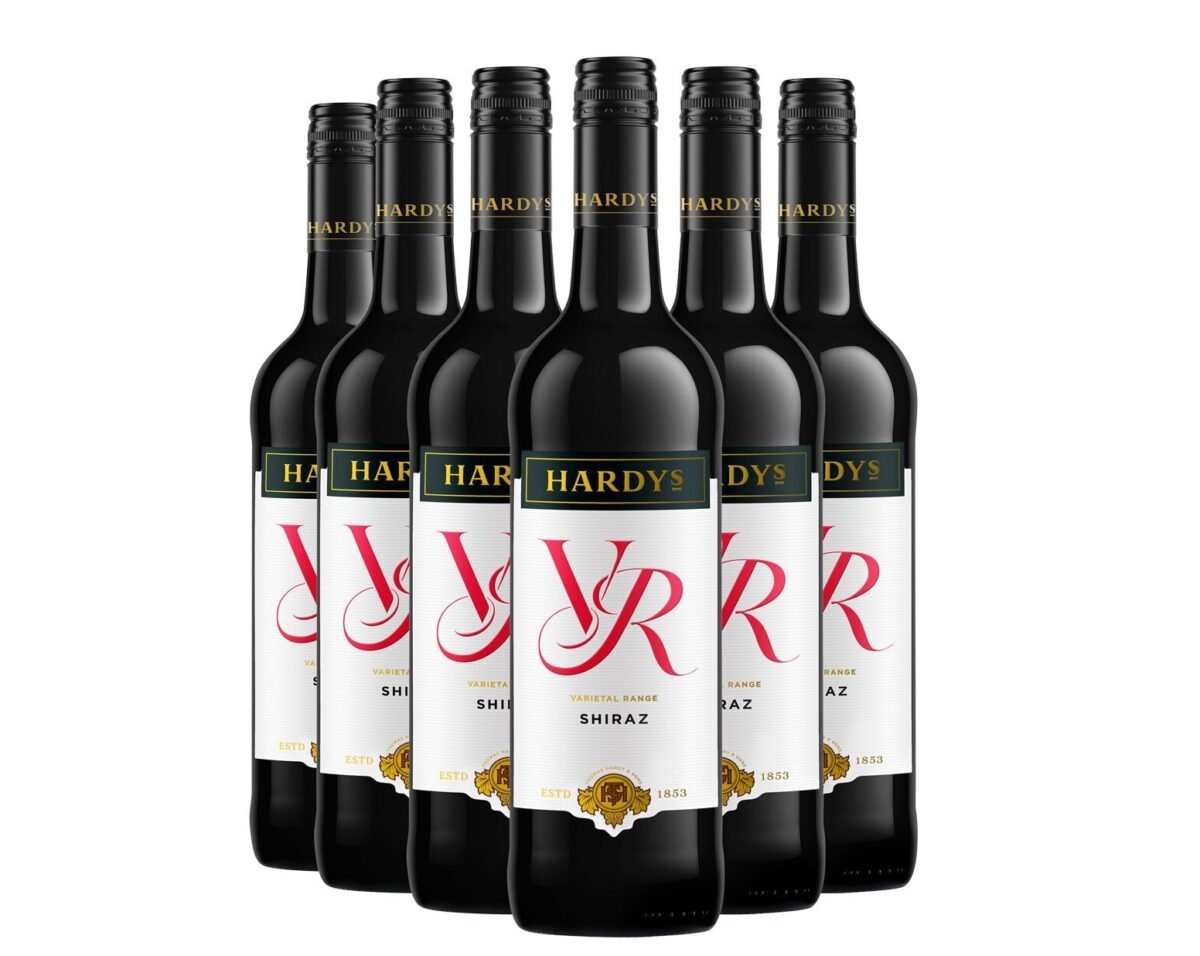 HARDYS VR SHIRAZ 6X75CL 13.5% - Image 1