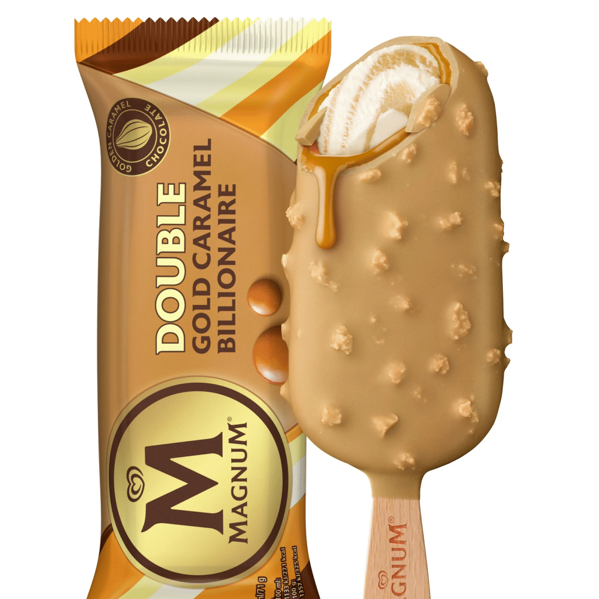 MAGANUM GOLD CARMEL 10X3 ICE - Image 1
