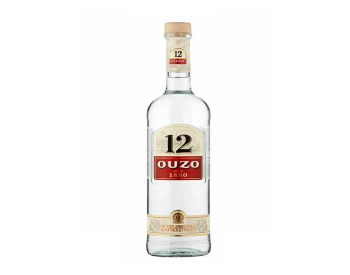 OUZO 12 GREEK LIQUEUR 38% 1X4 70CL - Image 1