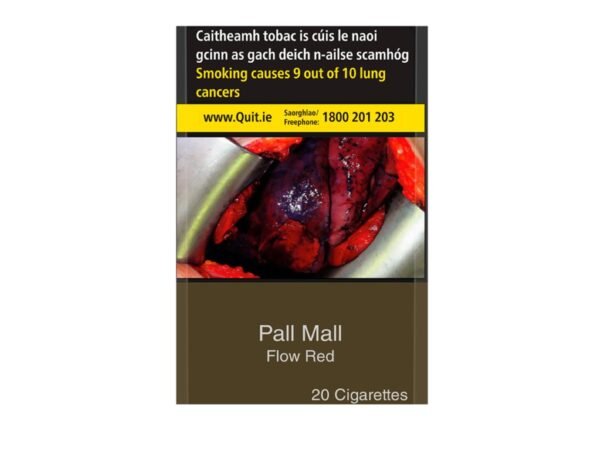 PALL MALL FLOW RED KS SIZE 20S
